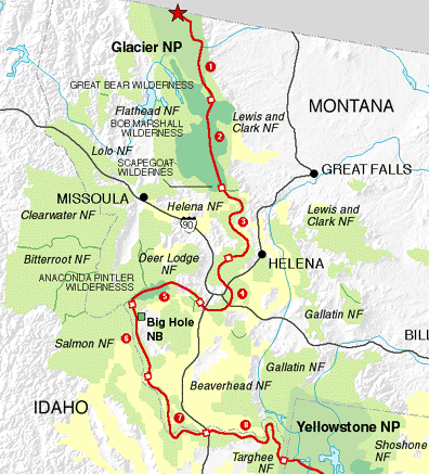 CDT (Continental Divide Trail) Maps By State